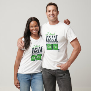 T-shirt Chemise d'amusement de café