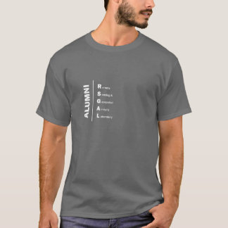 T-shirt Chemise d'anciennes élèves de type de RSGAL