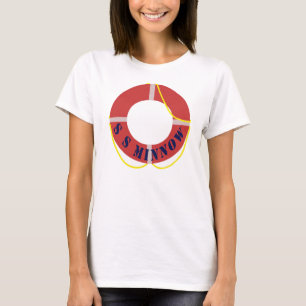 T-shirt Chemise d'anneau de vie de S.S. Minnow