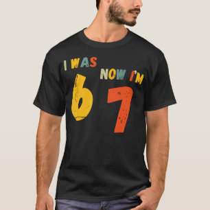 T-shirt Chemise d'anniversaire 7 ans J'avais 6 ans mainten