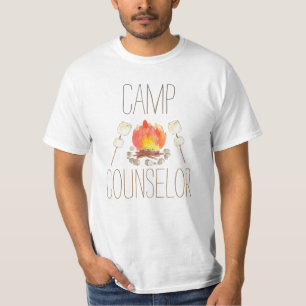 T-shirt Chemise d'anniversaire de conselor de camp de