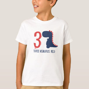 T-shirt Chemise d'anniversaire de dinosaure