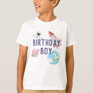 T-shirt Chemise d'anniversaire de l'espace extra-atmosphér