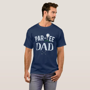 T-shirt Chemise d'anniversaire du Partee Dad Golf