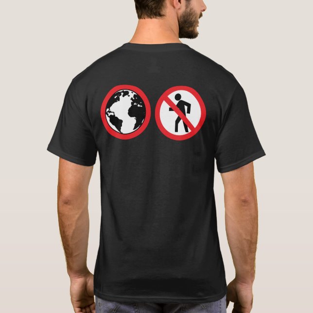 T-shirt Chemise d'Anti-Élevage de NOBTS (Dos)