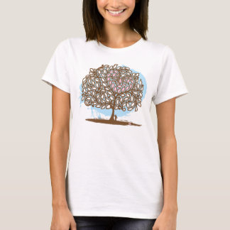 T-shirt Chemise d'arbre d'amour