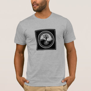 T-shirt Chemise d'arbre de Yin Yang