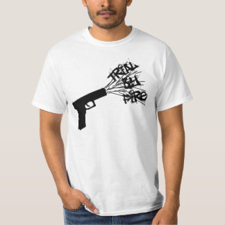 T-shirt Chemise d'arme à feu - blanc