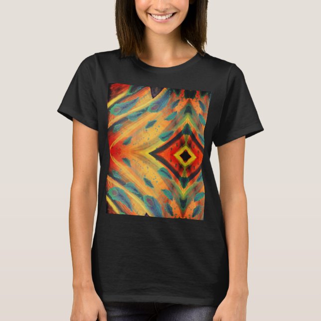 T-shirt Chemise d'art autochtone (Devant)