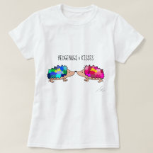 Chemise d'art d'amour de Hedgehog