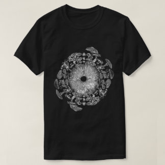 T-shirt Chemise d'art de l'impression de spores d'Iris de 