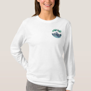 T-shirt Chemise d'art de l'ours féminin Ours polaire Chemi