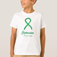Chemise d'art personnalisée Depression Sensibilisa