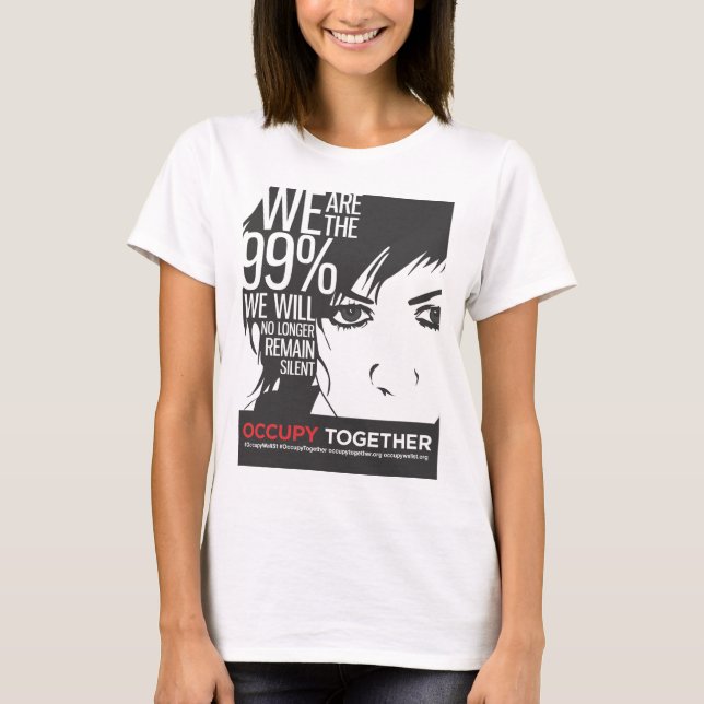 T-shirt Chemise d'assistance OWS longue portée pour dames (Devant)