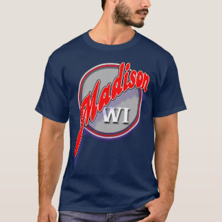 T-shirt Chemise d'attaque surprise de WI de Madison