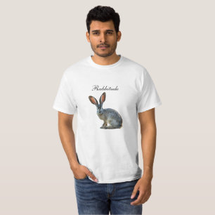 T-shirt Chemise d'attitude de lapin