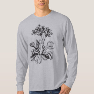 T-shirt Chemise d'attrape-mouche de Vénus
