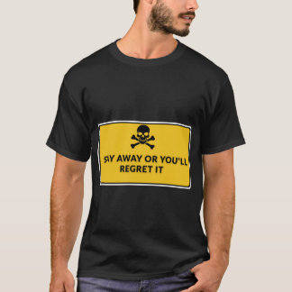 T-shirt Chemise d'avertissement