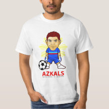 Chemise d'Azkals - gardien de but bleu