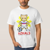 Chemise d'Azkals - mascotte de chien