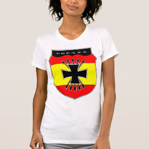 T-shirt Chemise d'Azul de Division de l'Espagne Franco