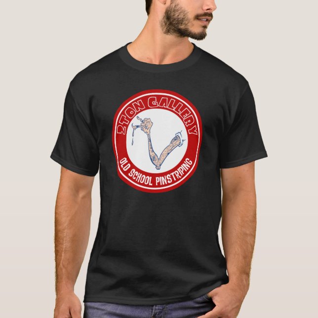 T-shirt chemise de 2Ton Pinstriping (Devant)