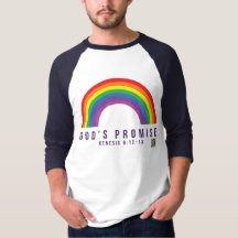 Chemise de B-ball de la marine masculine Arc en ci