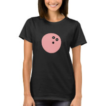 Chemise de balle de Pink Bowling