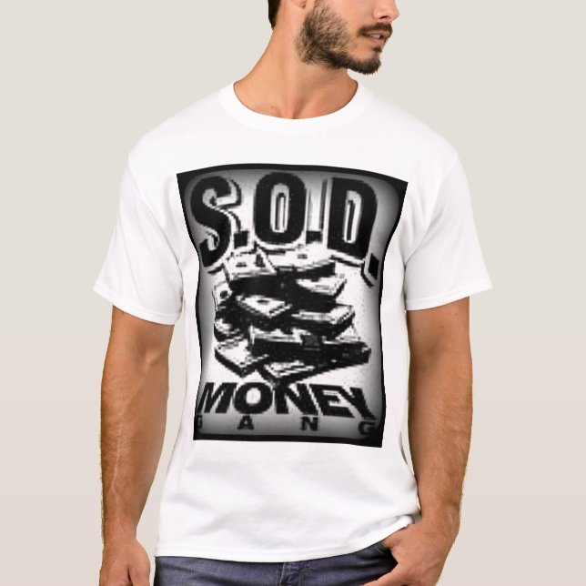 T-shirt Chemise de bande d'argent de GAZON (Devant)
