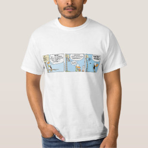 T-shirt Chemise de bande dessinée de contrôle du trafic