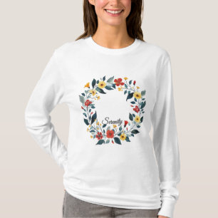 T-shirt Chemise de base à manches longues pour femme