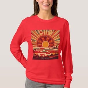 T-shirt Chemise de base à manches longues pour femme 