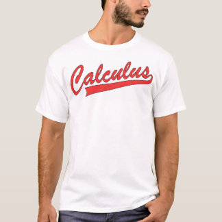 T-shirt Chemise de base-ball de calcul