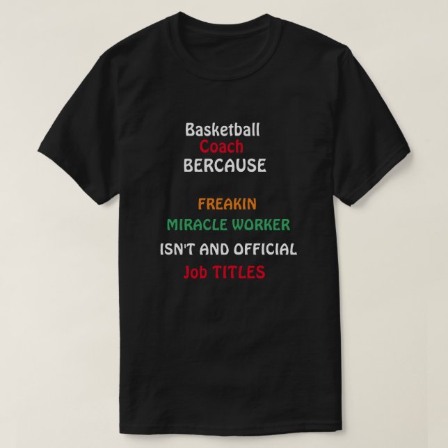 T-shirt Chemise de basket cool et légère qui convient (Design devant)