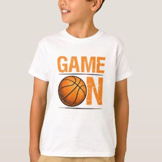 T-shirt Chemise de basketball Game On | Vintage