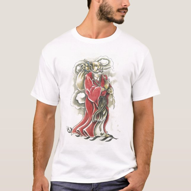 T-shirt Chemise de Bodhidharma (Devant)
