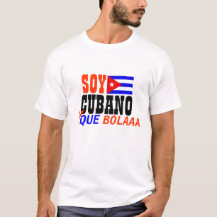T-shirt Chemise de Bolaaa de que du soja CUBANO y