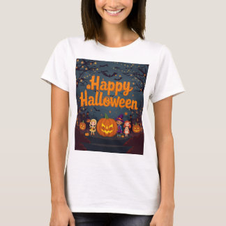 T-shirt Chemise de Bonne Halloween 