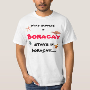 T-shirt Chemise de Boracay, Philippines… Pinoy