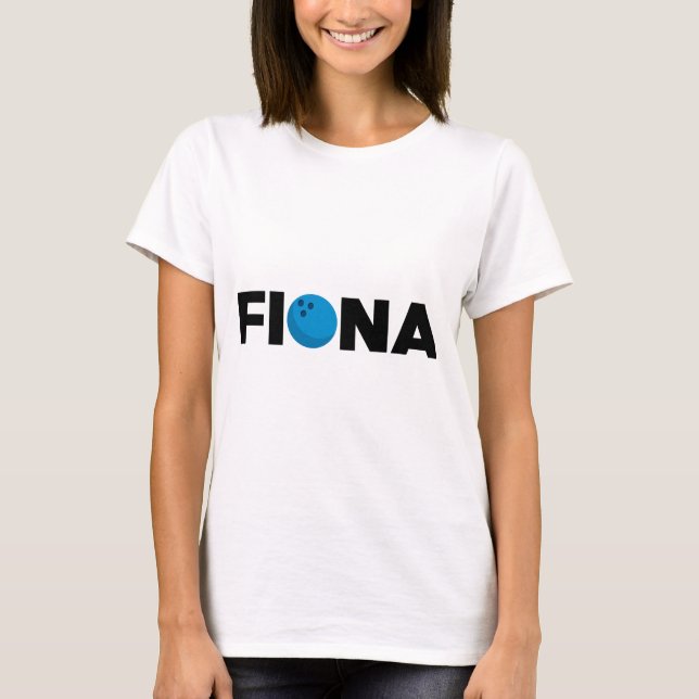 T-shirt Chemise de bowling Fiona (Devant)