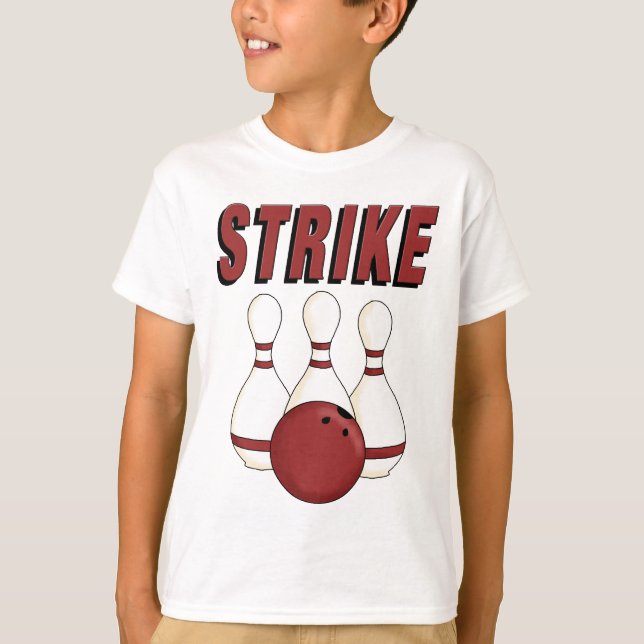 T-shirt Chemise de Bowling Kids Rock (Devant)