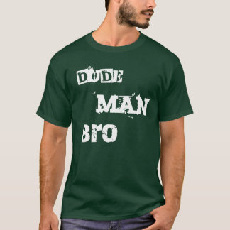 T-shirt Chemise de Bro d'homme de type