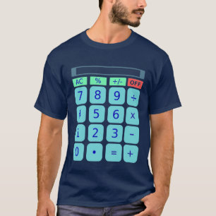 T-shirt Chemise de calculatrice