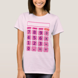 T-shirt Chemise de calculatrice