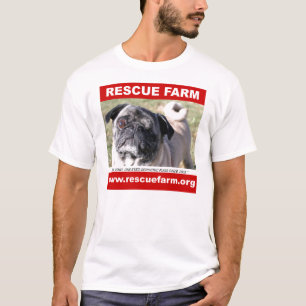 T-shirt Chemise de carlin de ferme de délivrance