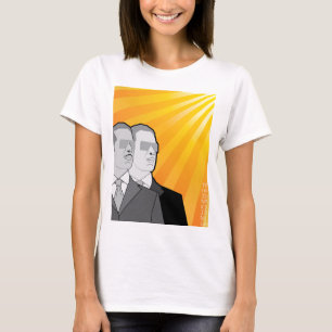 T-shirt Chemise de cas de masque de l'avance des femmes