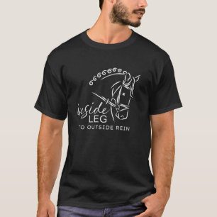 T-shirt Chemise de cavalier de dressage amateur