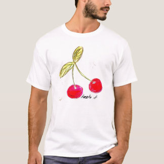 T-shirt chemise de cerise