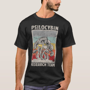 T-shirt Chemise de champignon rétro, recherche Vintage sur
