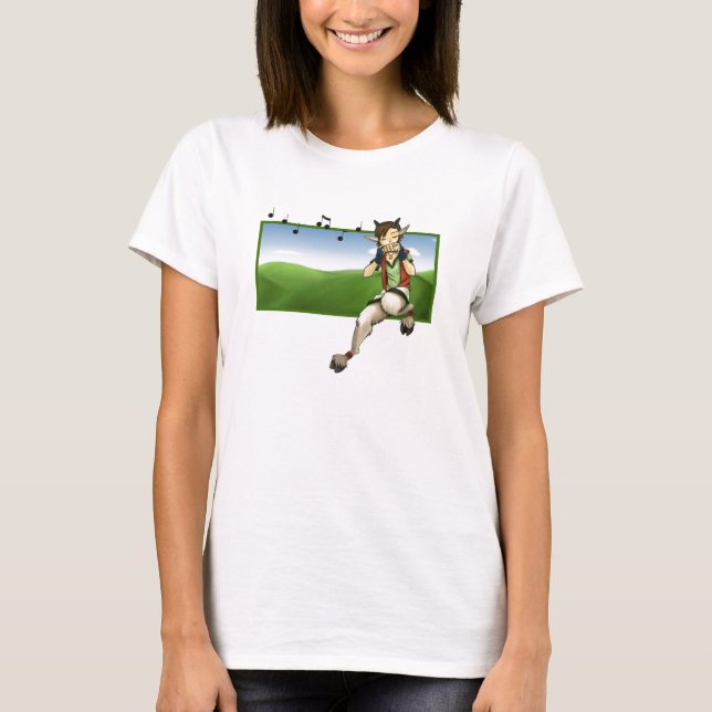 T-shirt Chemise de chanson de satyre (Devant)